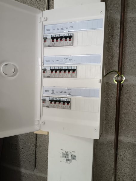 Réfection d'un tableau électrique 